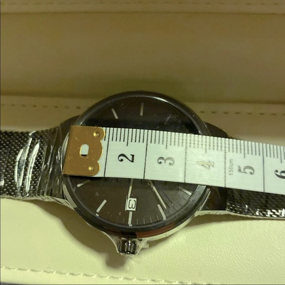 🎊HP🎉 MSRP $175 Men's Stainless Steel Swiss Watch - Picture 8 of 8